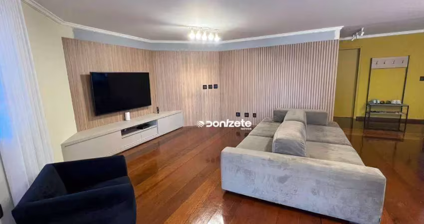 Apartamento com 4 dormitórios, 200 m² - venda por r$ 1.550.000,00 ou aluguel por r$ 13.328,83/mês - vila assunção - santo andré/sp