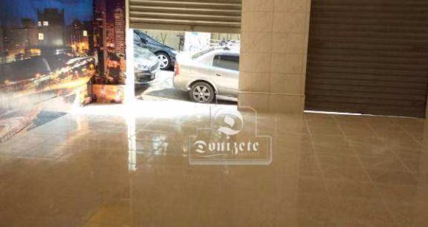 Salão para alugar, 80 m² por R$ 2.970,07/mês - Campestre - Santo André/SP