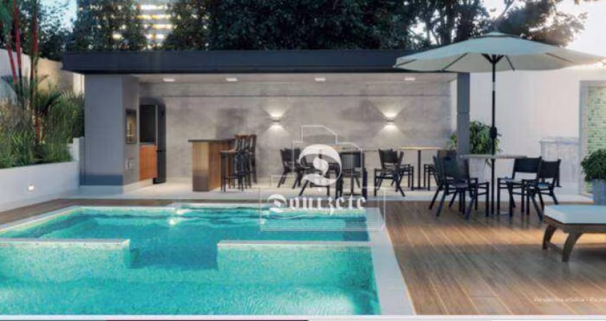 Apartamento com 3 dormitórios à venda, 64 m² por R$ 724.000,00 - Vila Assunção - Santo André/SP