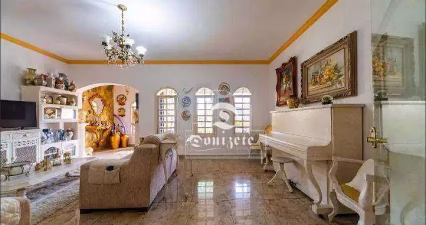 Casa à venda, 375 m² por r$ 940.000,00 - vila pires - santo andré/sp