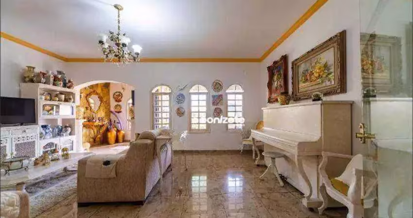 Casa à venda, 375 m² por r$ 940.000,00 - vila pires - santo andré/sp