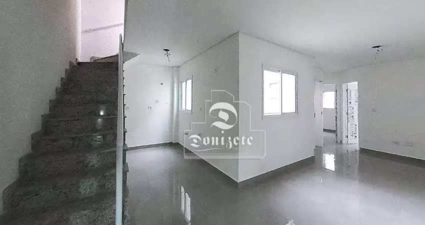 Cobertura à venda, 104 m² por R$ 479.998,00 - Vila Pires - Santo André/SP