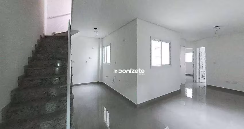 Cobertura à venda, 104 m² por r$ 479.997,00 - vila pires - santo andré/sp