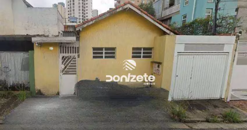 Terreno à venda, 95 m² por r$ 508.000,00 - vila bastos - santo andré/sp