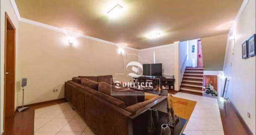Sobrado com 5 dormitórios à venda, 312 m² por R$ 1.380.000,01 - Vila Alzira - Santo André/SP