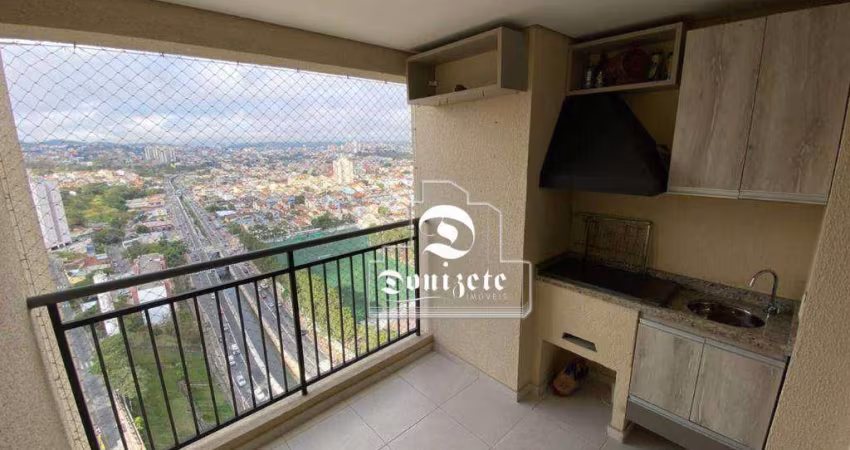 Apartamento com 3 dormitórios à venda, 90 m² por R$ 750.000,00 - Vila América - Santo André/SP