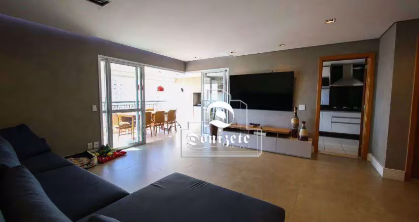 Apartamento com 3 dormitórios à venda, 144 m² por r$ 1.890.000,00 - campestre - santo andré/sp