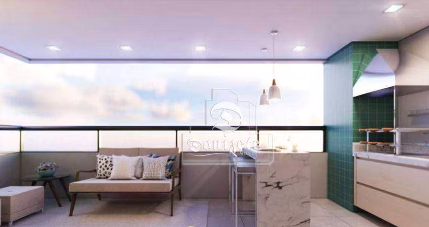 Apartamento com 3 dormitórios à venda, 92 m² por R$ 1.010.000,00 - Campestre - Santo André/SP
