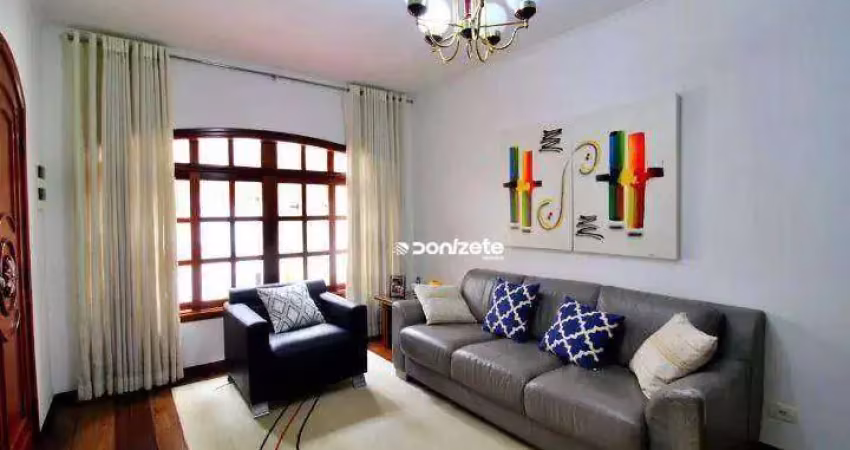 Sobrado com 4 dormitórios à venda, 221 m² por r$ 849.999,98 - jardim - santo andré/sp