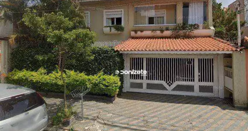 Sobrado com 4 dormitórios à venda, 259 m² por r$ 1.350.000,00 - vila pires - santo andré/sp