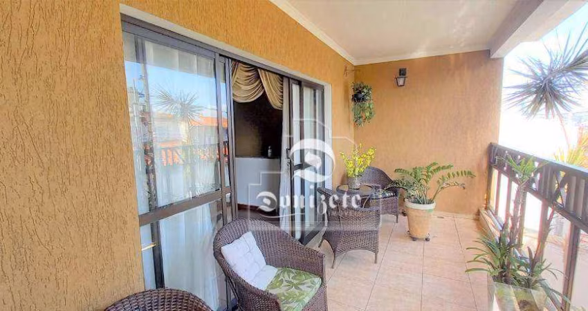 Casa, 360 m² - venda por R$ 850.000,00 ou aluguel por R$ 4.552,73/mês - Jardim Santo Antônio - Santo André/SP