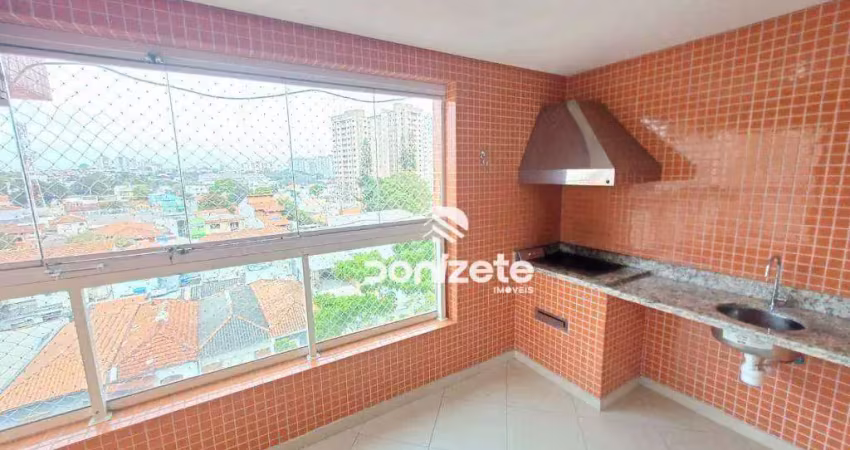 Apartamento com 3 dormitórios, 102 m² - venda por r$ 1.250.000,00 ou aluguel por r$ 5.010,01/mês - centro - santo andré/sp