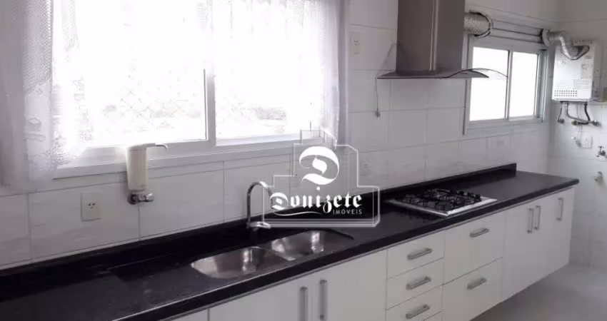 Apartamento com 2 dormitórios para alugar, 72 m² por r$ 3.855,00/mês - vila bastos - santo andré/sp