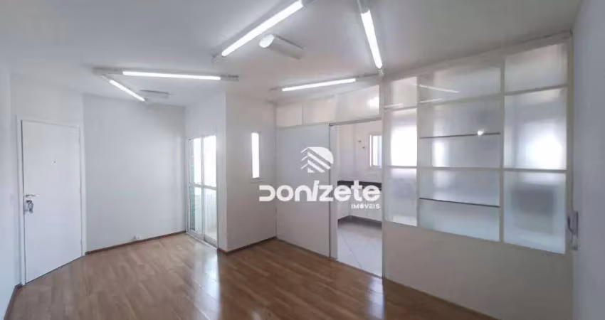 Apartamento com 2 dormitórios para alugar, 78 m² por r$ 3.925,00/mês - vila bastos - santo andré/sp