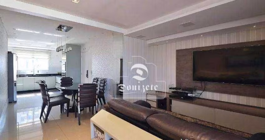 Apartamento com 4 dormitórios à venda, 227 m² por R$ 3.450.000,00 - Jardim - Santo André/SP