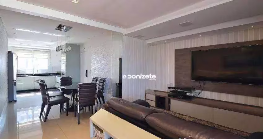 Apartamento com 4 dormitórios à venda, 227 m² por r$ 3.450.000,00 - jardim - santo andré/sp