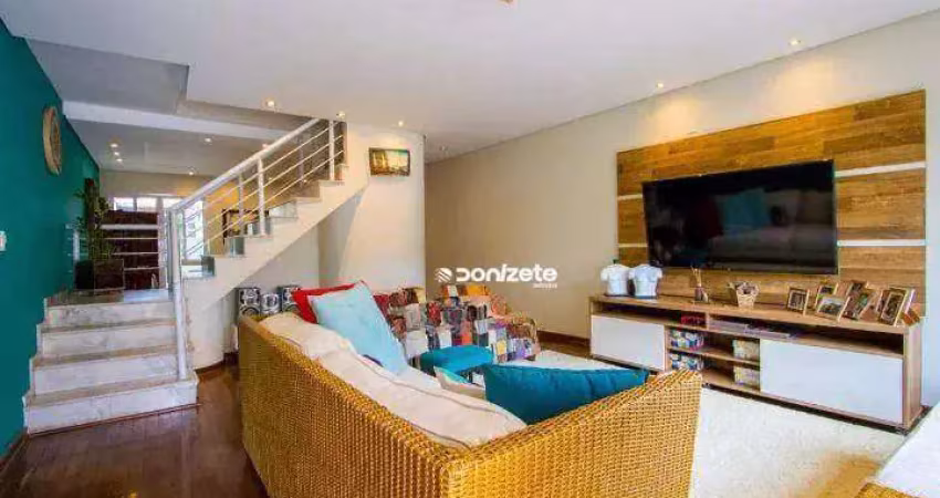 Sobrado à venda, 205 m² por r$ 1.399.999,98 - jardim bela vista - santo andré/sp