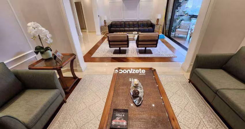 Apartamento com 4 dormitórios à venda, 290 m² por r$ 3.900.000,00 - vila bastos - santo andré/sp