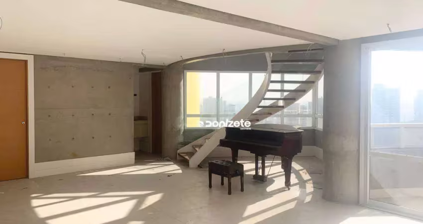Cobertura à venda, 454 m² por r$ 6.900.000,00 - jardim - santo andré/sp
