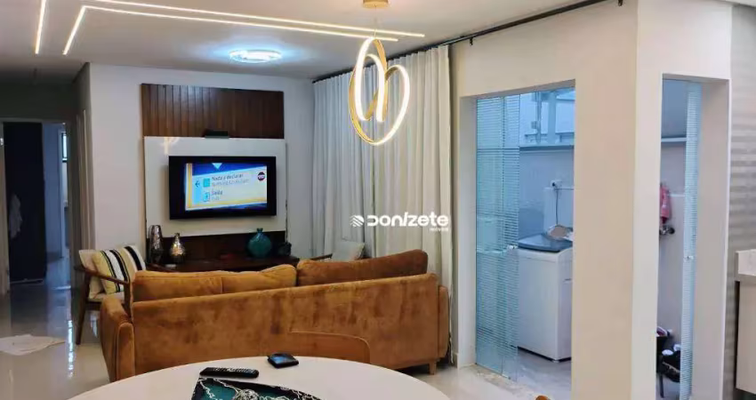 Apartamento com 3 dormitórios à venda, 78 m² por r$ 719.000,00 - paraíso - santo andré/sp