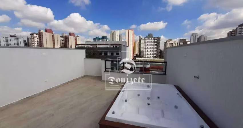 Cobertura com 3 dormitórios à venda, 131 m² por R$ 785.000,00 - Paraíso - Santo André/SP