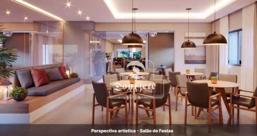 Apartamento com 2 dormitórios à venda, 91 m² por R$ 890.000,00 - Campestre - Santo André/SP