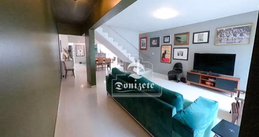 Sobrado com 3 dormitórios à venda, 217 m² por r$ 1.095.000,00 - vila gilda - santo andré/sp