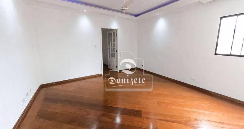 Apartamento, 102 m² - venda por R$ 550.000,00 ou aluguel por R$ 3.982,25/mês - Vila Guiomar - Santo André/SP