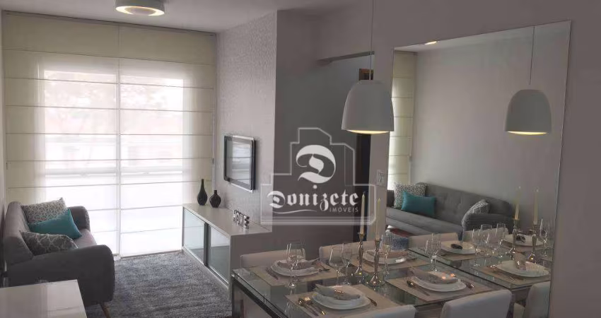 Apartamento com 2 dormitórios à venda, 62 m² por R$ 634.000,00 - Campestre - Santo André/SP