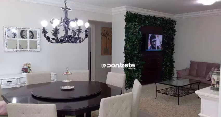 Apartamento com 3 dormitórios à venda, 150 m² por r$ 1.200.000,01 - jardim - santo andré/sp