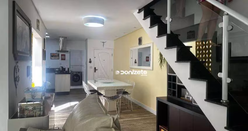 Sobrado com 3 dormitórios à venda, 200 m² por r$ 1.045.000,00 - vila valparaíso - santo andré/sp