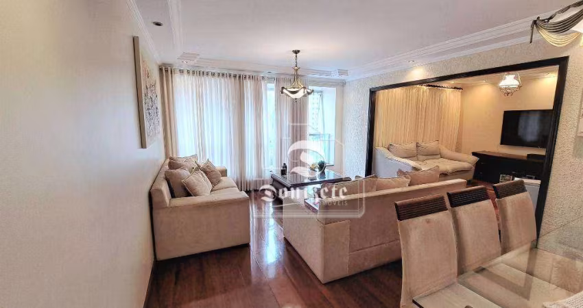 Apartamento com 3 dormitórios à venda, 100 m² por R$ 650.000,00 - Centro - Santo André/SP