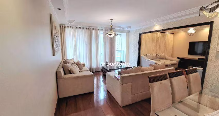 Apartamento com 3 dormitórios à venda, 100 m² por r$ 650.000,00 - centro - santo andré/sp
