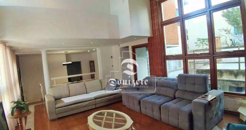 Sobrado com 3 dormitórios à venda, 300 m² - Campestre - Santo André/SP