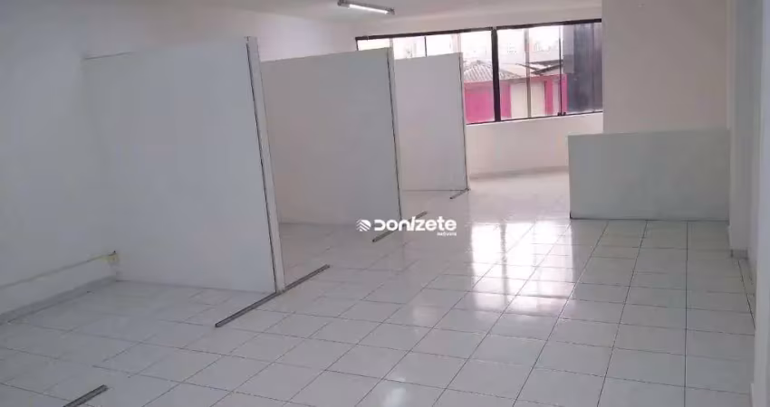 Sala, 91 m² - venda por r$ 424.000,00 ou aluguel por r$ 2.901,07/mês - centro - santo andré/sp