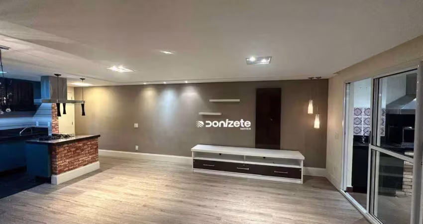 Apartamento, 115 m² - venda por r$ 1.069.000,00 ou aluguel por r$ 8.341,75/mês - vila valparaíso - santo andré/sp