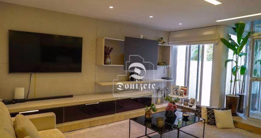 Cobertura com 3 dormitórios à venda, 220 m² por R$ 1.277.000,00 - Campestre - Santo André/SP