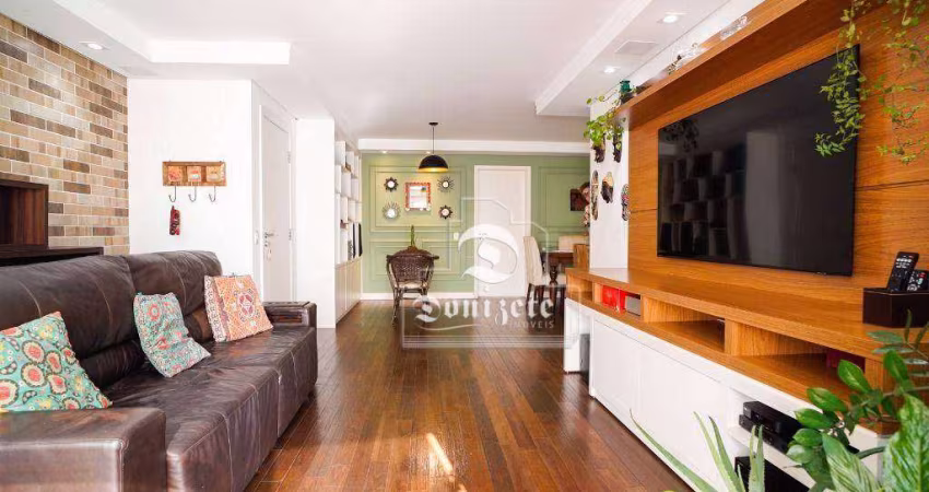 Apartamento com 4 dormitórios à venda, 130 m² por R$ 1.220.000,00 - Campestre - Santo André/SP