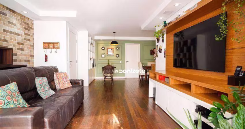 Apartamento com 4 dormitórios à venda, 130 m² por r$ 1.220.000,00 - campestre - santo andré/sp