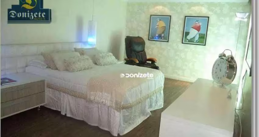 Apartamento com 4 dormitórios à venda, 324 m² por r$ 2.900.000,00 - jardim - santo andré/sp