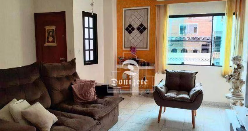Sobrado com 3 dormitórios à venda, 256 m² por R$ 950.000,00 - Campestre - Santo André/SP