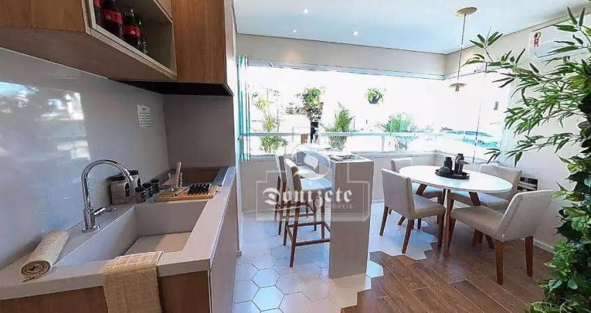 Apartamento com 3 dormitórios à venda, 83 m² por R$ 710.000,00 - Vila Pires - Santo André/SP