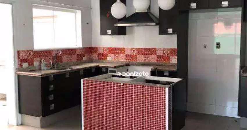 Casa com 3 dormitórios para alugar, 140 m² por r$ 10.350,01/mês - campestre - santo andré/sp
