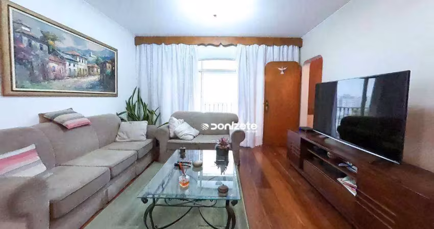 Apartamento com 4 dormitórios à venda, 145 m² por r$ 600.000,00 - centro - santo andré/sp