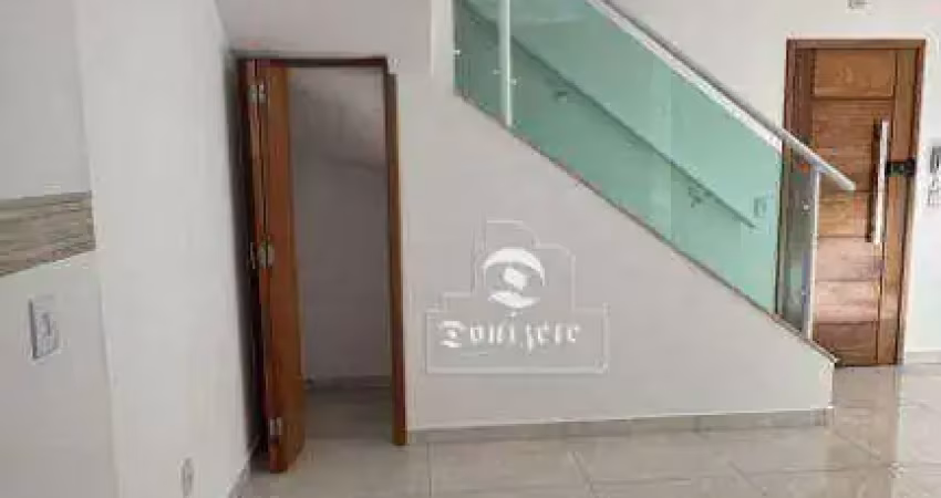Cobertura com 2 dormitórios à venda, 108 m² por R$ 520.000,00 - Casa Branca - Santo André/SP