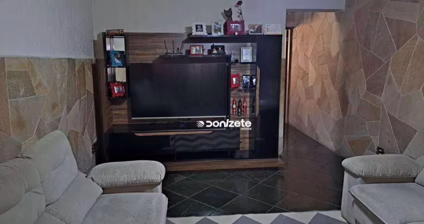 Sobrado com 3 dormitórios à venda, 176 m² por r$ 560.000,00 - vila scarpelli - santo andré/sp