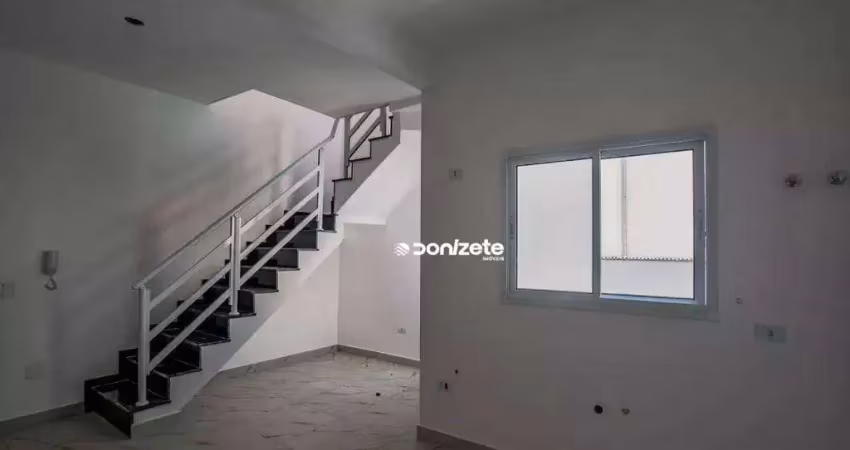 Cobertura com 3 dormitórios à venda, 157 m² por r$ 850.000,00 - campestre - santo andré/sp