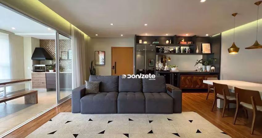 Apartamento com 4 dormitórios à venda, 185 m² por r$ 2.050.000,00 - campestre - santo andré/sp