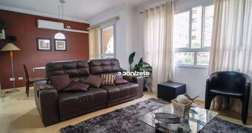 Apartamento com 3 dormitórios à venda, 108 m² por r$ 790.000,00 - jardim bela vista - santo andré/sp