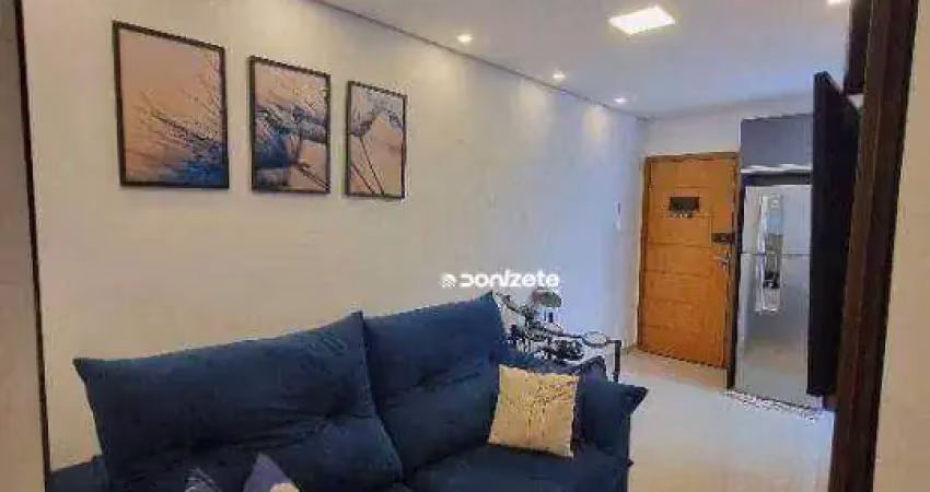Cobertura a venda com 2 dormitórios , 88 m² utinga - santo andré/sp